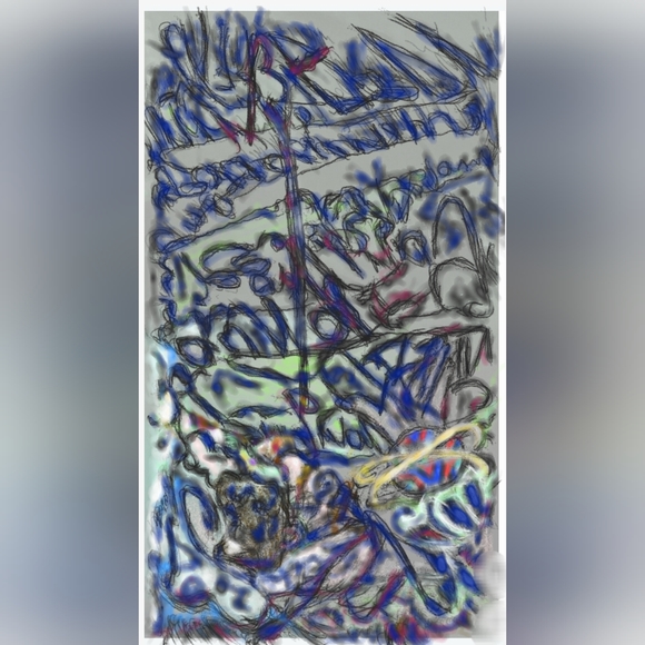 I'm selling three art paintings life sizes on canvas sheets. - Picture 3 of 3